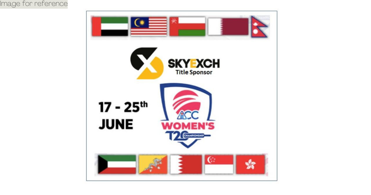 SkyExch.net awarded title sponsor rights for ACC Women’s T20 Championship 2022